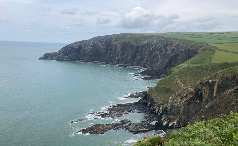 Cemaes Head from the Run Walk Crawl PCP 100 mile race 2025